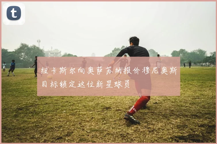 纽卡斯尔向奥萨苏纳报价穆尼奥斯目标锁定这位新星球员